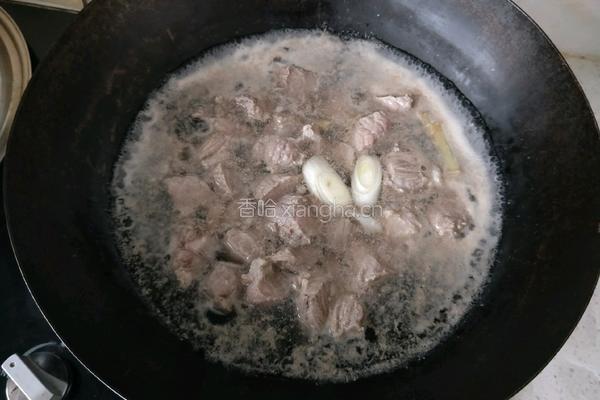 牛肉炖萝卜的做法图解6