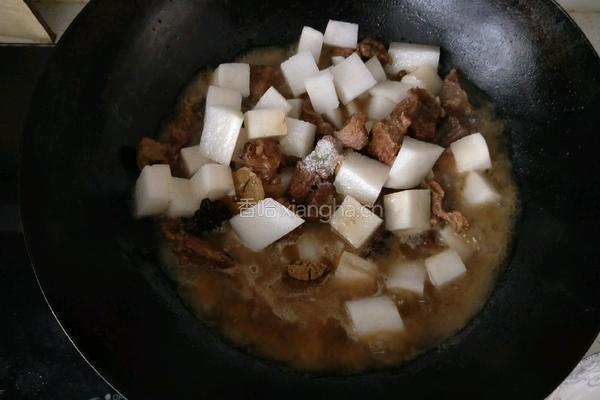 牛肉炖萝卜的做法图解13