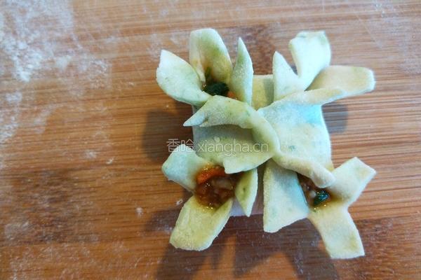 新文美食 花样蒸饺的做法图解14
