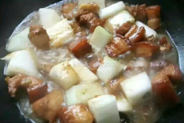 红烧肉炖冬瓜的做法图解8