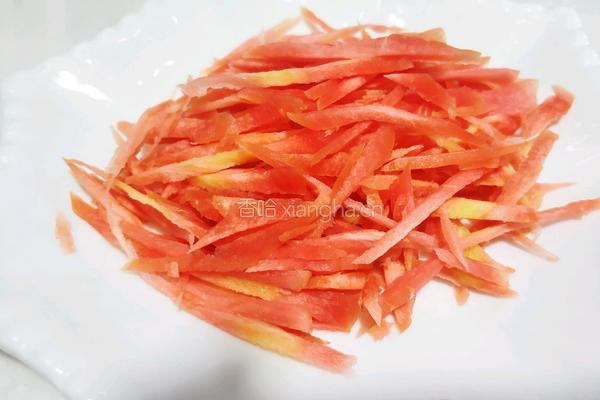 凉拌菠菜粉丝的做法图解4