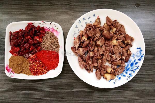 烧烤味鸡心的做法图解1