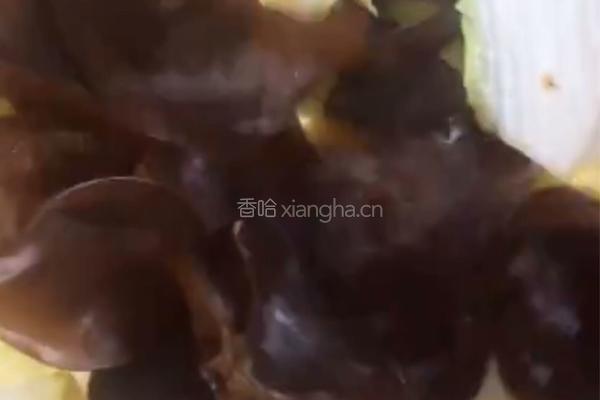 糖醋黑白菜的做法图解6