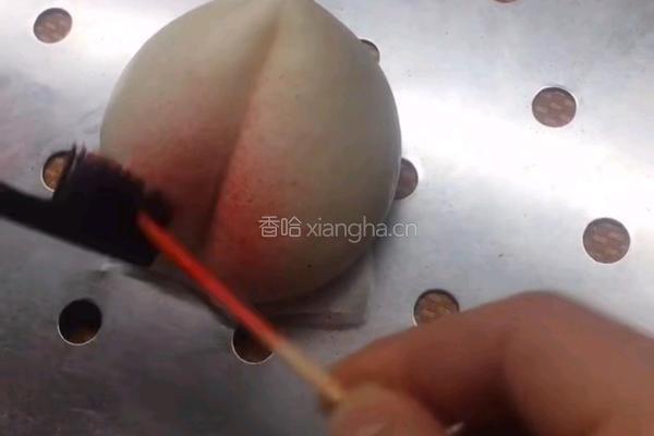 寿桃的做法图解7