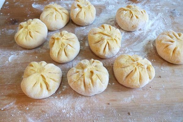 新文美食 南瓜红糖饼的做法图解10