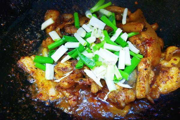 青蒜回锅肉的做法图解9