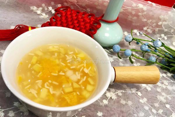 酒酿水果甜羹的做法图解11