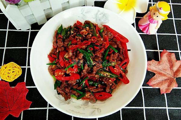 辣椒炒牛肉的做法图解14
