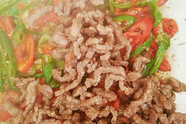 辣椒炒牛肉的做法图解11