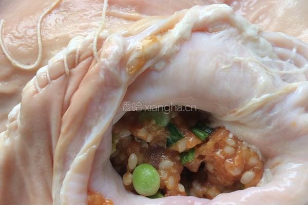 肉嵌猪肚的做法图解3