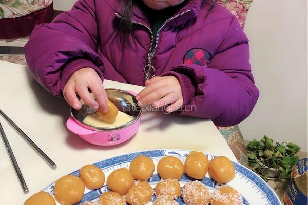 Q弹南瓜点心的做法图解7