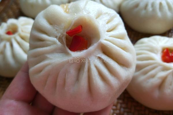 新文美食 胡萝卜羊肉包子的做法图解14