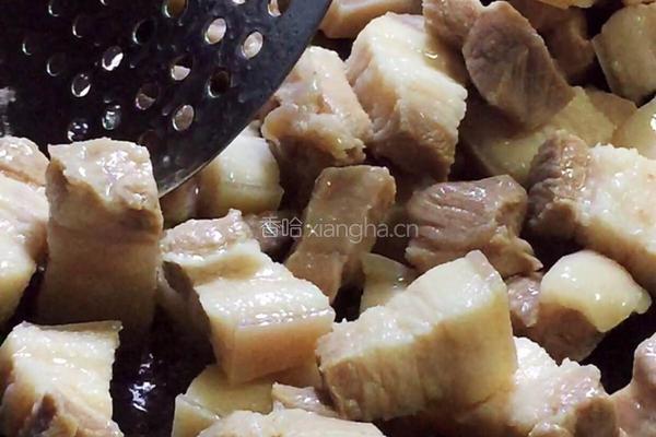 东北红烧肉的做法图解5