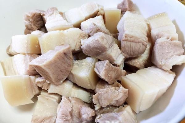 东北红烧肉的做法图解4