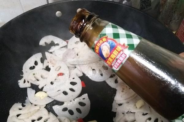 素炒藕片的做法图解10