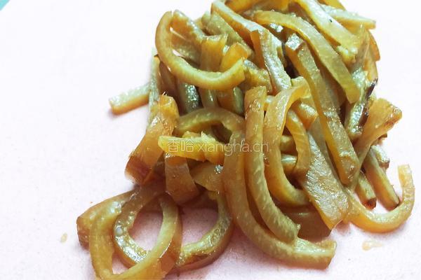 凉拌猪肉皮的做法图解4
