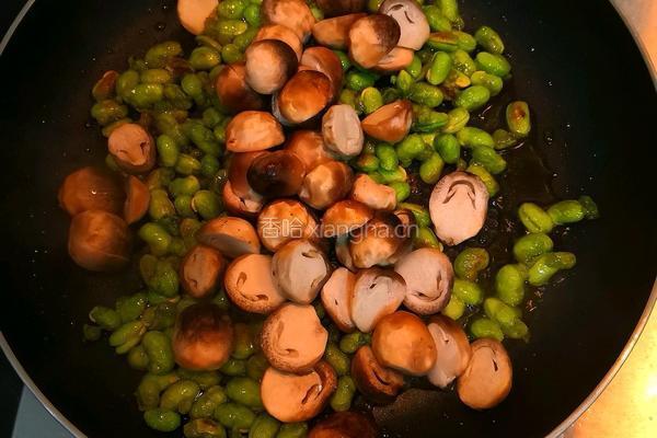 常州 草菇豆仔的做法图解5