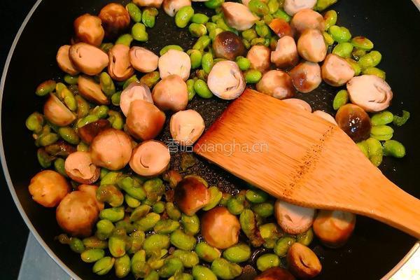 常州 草菇豆仔的做法图解6