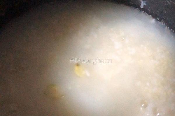 婴儿辅食之小米肉沫粥的做法图解3
