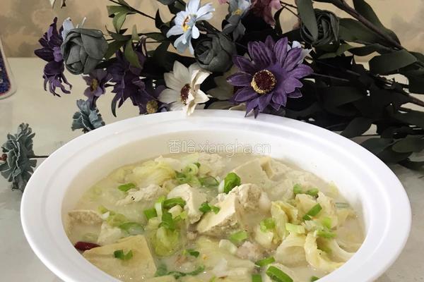 手掰豆腐白菜汤的做法图解11
