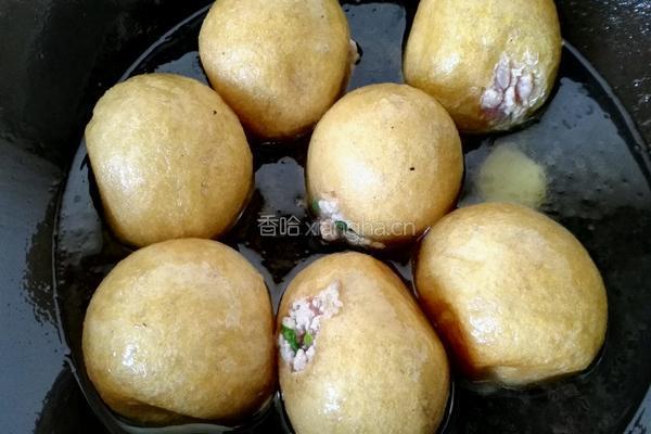 无锡肉酿面筋的做法图解9