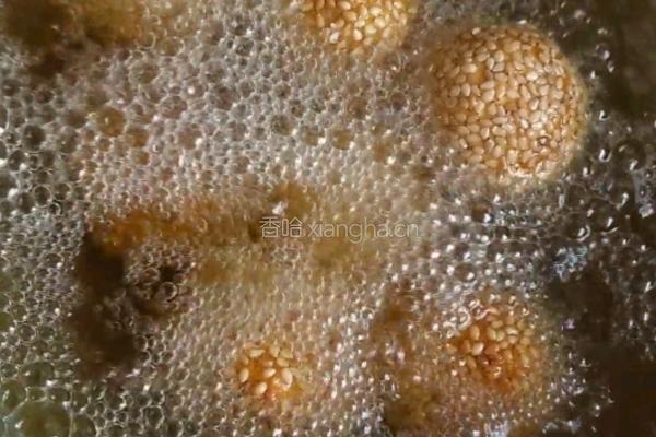 不到一分钟学会芝麻南瓜球软糯Q弹超简单零失败的做法图解10