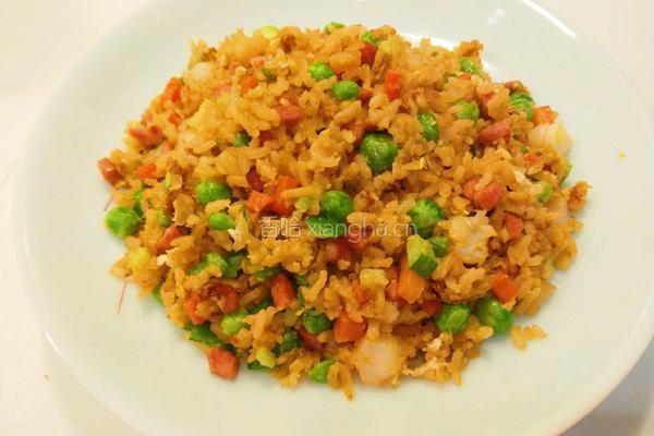新文美食 扇贝虾仁蛋炒饭的做法图解14