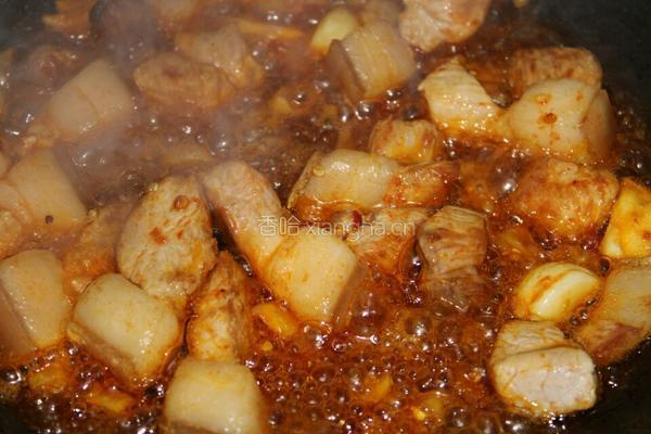 红烧肉炖土豆的做法图解6