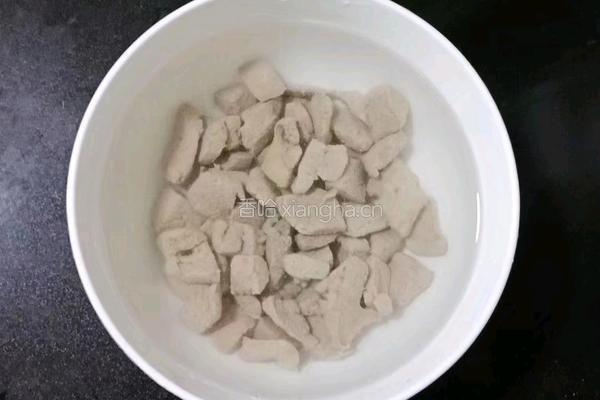 猪肝豆腐饼 (宝宝辅食）的做法图解3