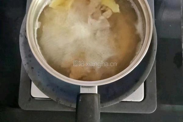 猪肝豆腐饼 (宝宝辅食）的做法图解2