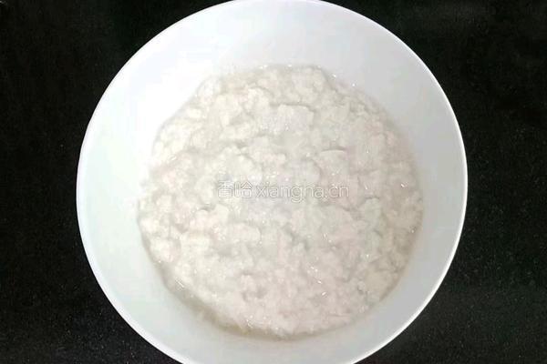 猪肝豆腐饼 (宝宝辅食）的做法图解6