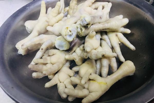 卤鸡爪的做法图解3