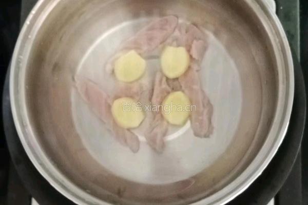 豌豆猪肉面线 (宝宝辅食）的做法图解4