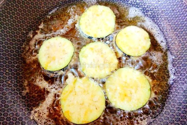 东北炸茄盒的做法图解5