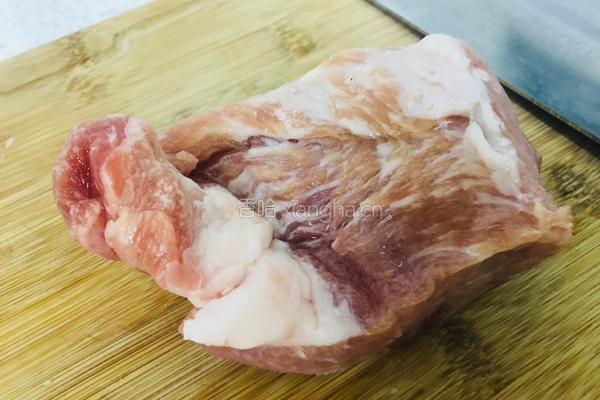 辣炒竹笋肉的做法图解1