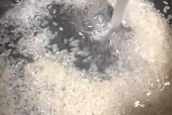 粤式-猪红生菜粥的做法图解1