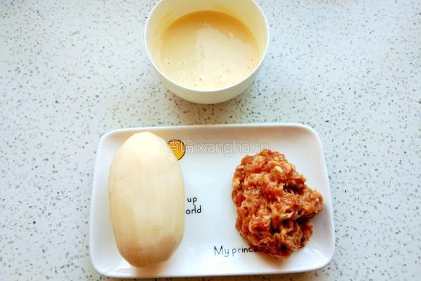 河北炸藕盒的做法图解1