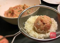 莲藕珍珠肉丸的做法图解5