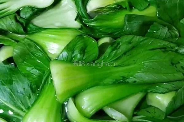 香菇菜心的做法图解1