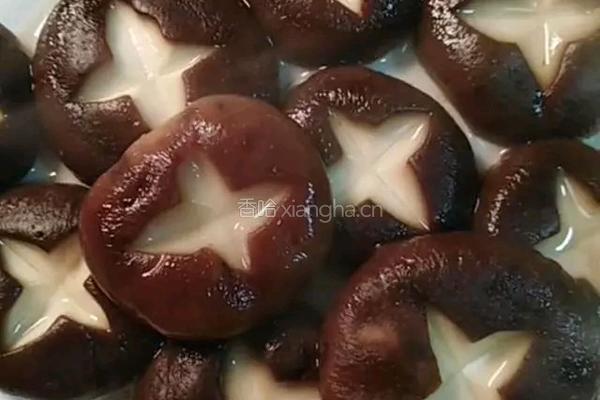 香菇菜心的做法图解4