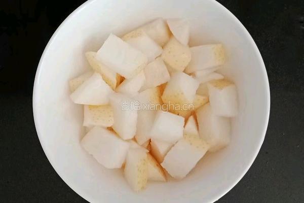 金桔雪梨水 (宝宝辅食）的做法图解3
