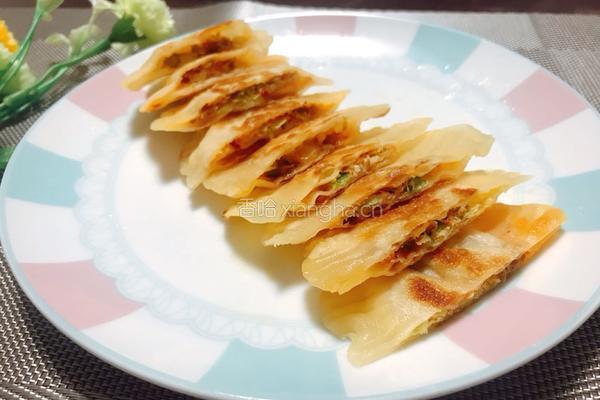 饺子皮鸡蛋灌饼的做法图解7