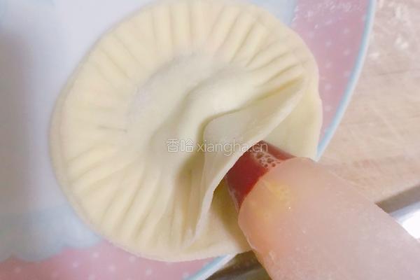 饺子皮鸡蛋灌饼的做法图解3