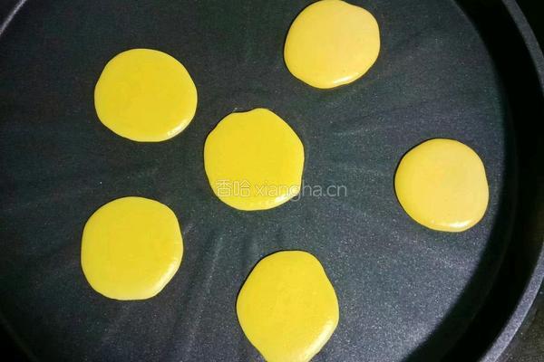 金桔松饼 (宝宝辅食)的做法图解6
