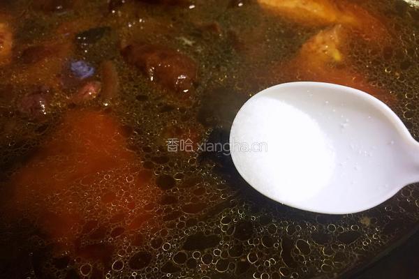 排骨粉条炖蘑菇的做法图解13
