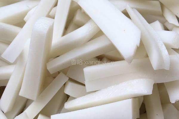 鸡蛋炒年糕的做法图解3