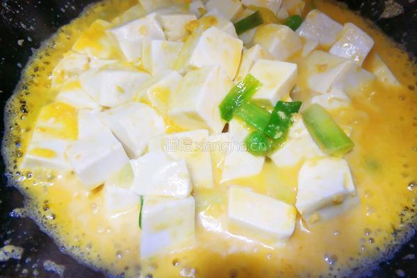 咸蛋黄豆腐的做法图解12