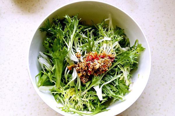 凉拌苦菊的做法图解6
