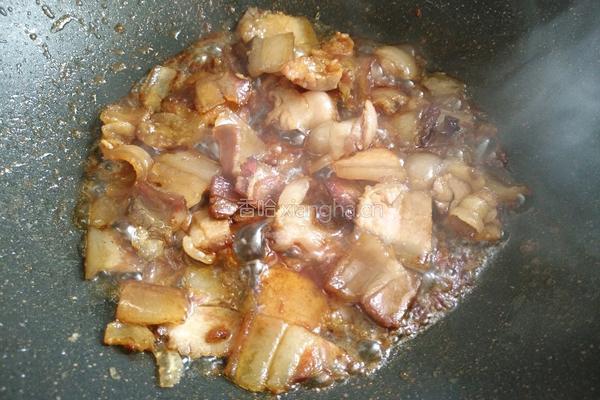  螺丝椒炒腊肉的做法图解11
