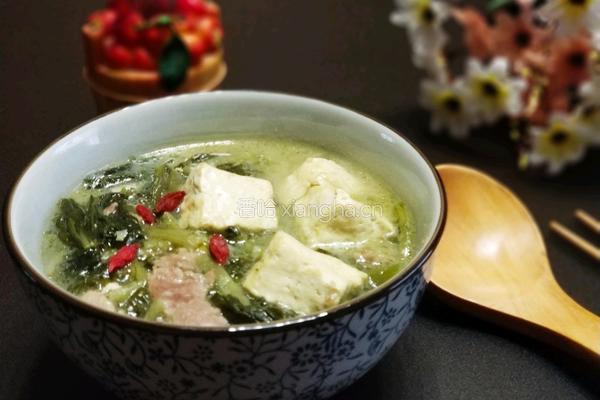 雪里蕻炖豆腐的做法图解9